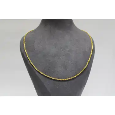 14 Ayar Altın Halat Modeli Zincir Kolye 3.26 GR