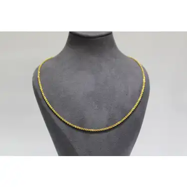 14 Ayar Altın Halat Modeli Zincir Kolye 3.43 GR 65CM