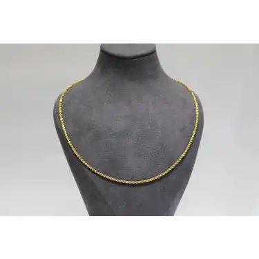 14 Ayar Altın Halat Modeli Zincir Kolye 3.49 GR 65CM