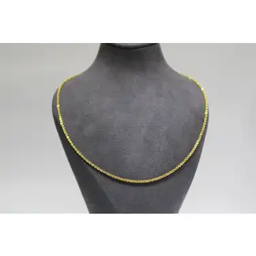 14 Ayar Altın Halat Modeli Zincir Kolye 3.51 GR 65 CM