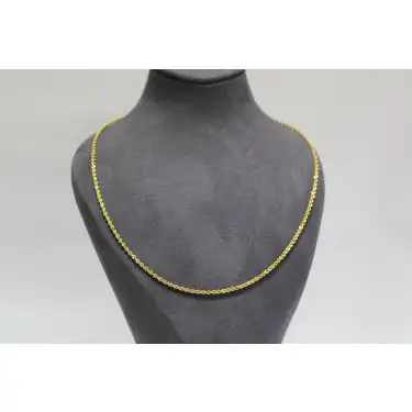 14 Ayar Altın Halat Modeli Zincir Kolye 3.59GR 65 CM