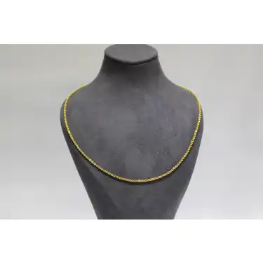 14 Ayar Altın Halat Modeli Zincir Kolye 3.67 GR