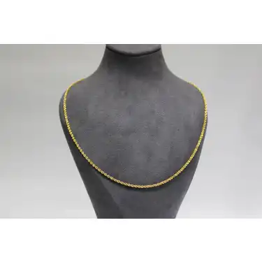 14 Ayar Altın Halat Modeli Zincir Kolye 4.27 GR