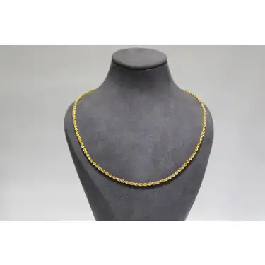 14 Ayar Altın Halat Modeli Zincir Kolye 4.80 GR 55 CM ZNC1966