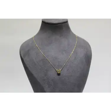 14 Ayar Altın Ü Harfi Kolye Zinciriyle Beraber