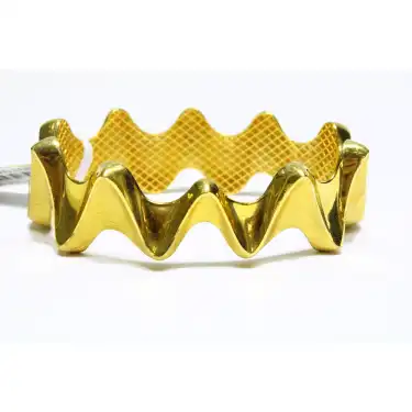 22 Ayar Altın Zikzak Modeli Kelepçe Bilezik 31.18 GR KLP0839