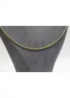 14 Ayar Altın Halkalı Kolye Zincir