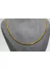 14 Ayar Altın İtalyan Ezme Kolye
