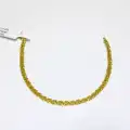 14 Ayar Altın Pullu Künye Bileklik