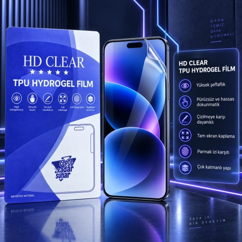 Ceptesuar HD Clear TPU Hydrogel Film