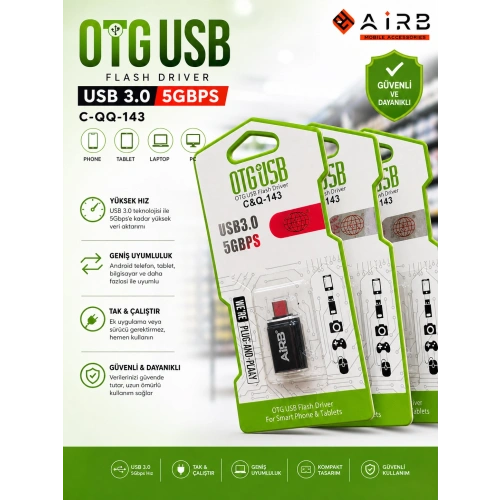 AiRB Lightning OTG Adaptör