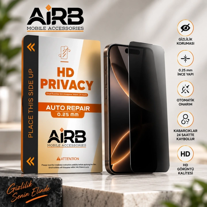 HD Privacy Auto Repair Hayalet Film 0,25 mm