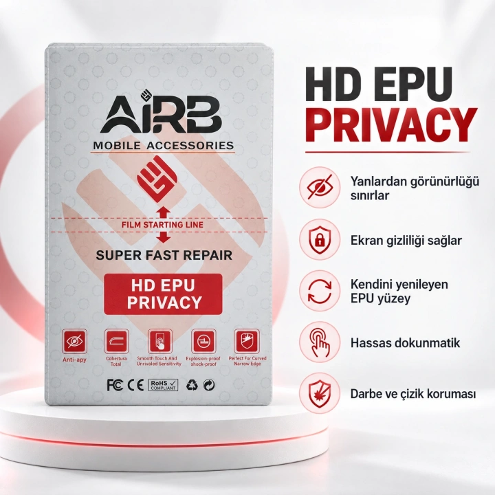 AİRB HD EPU Privacy Auto Repair Hayalet Film 0,15 mm
