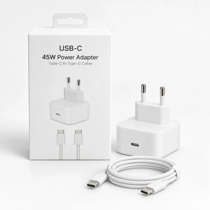 45W USB-C PD Şarj Seti (iPhone Uyumlu)