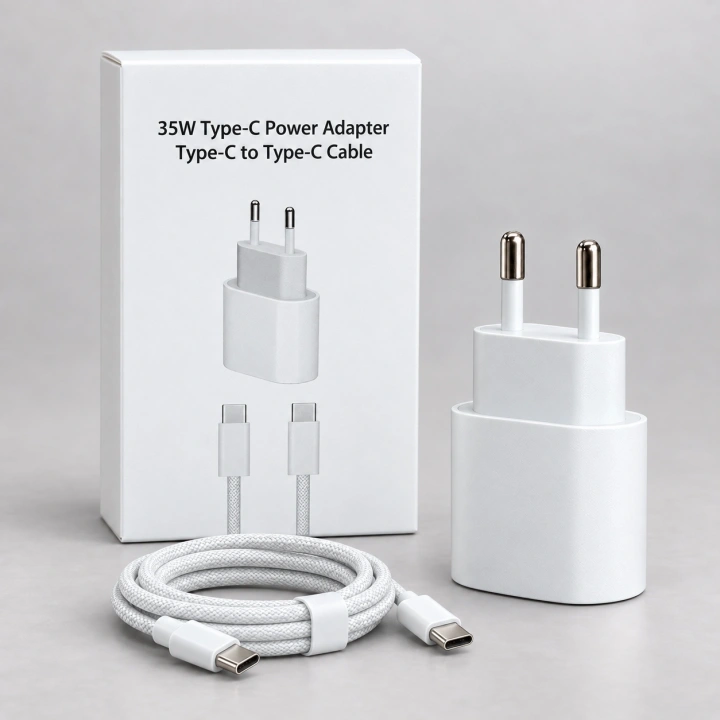 35W Gan Type-C Power Adapter Type-C To Type - C Cable