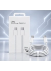 60W USB-C – USB-C Hasır Şarj Kablosu (iPhone 17 Kutulu)