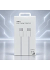 60W USB-C – USB-C Hasır Şarj Kablosu (iPhone 17 Kutulu)