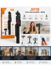 JH18 Akıllı Selfie Çubuğu / Tripod / Yüz tanıma
