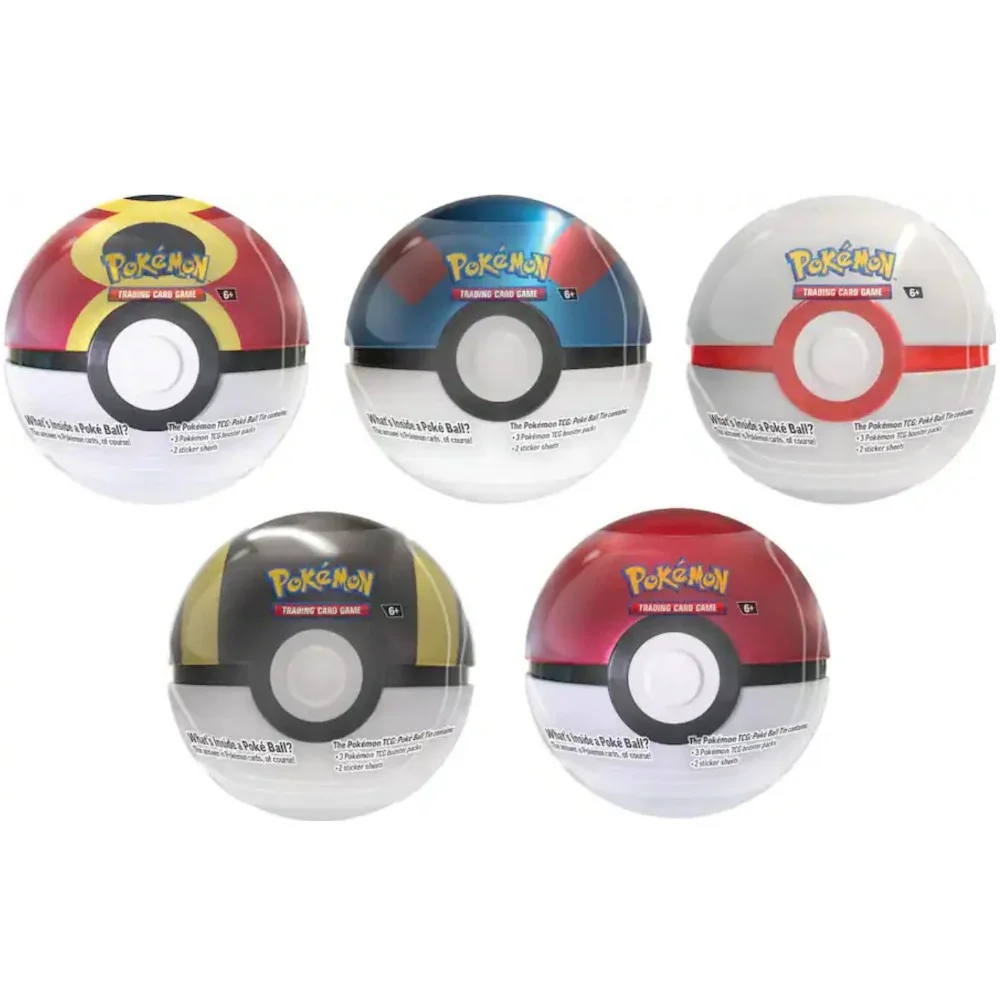 Pokémon Pokeball Tin (Random Art)