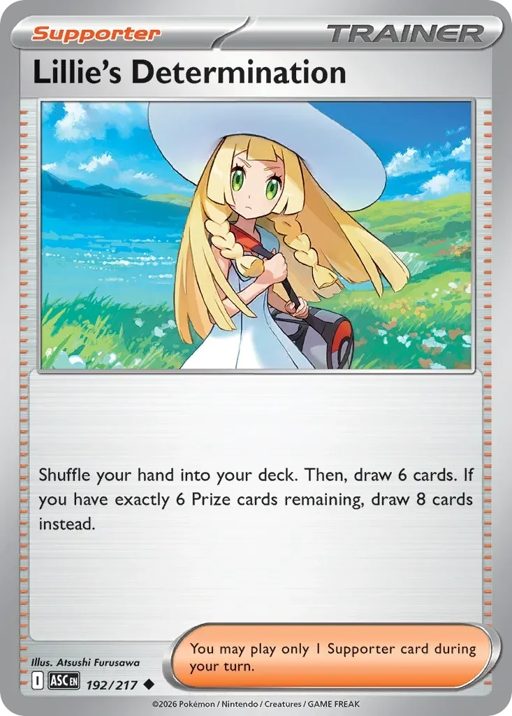 Lillie's Determination Reverse Holo