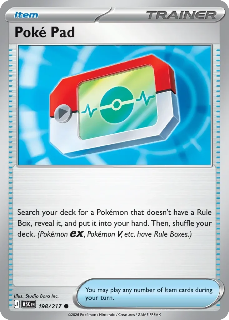 Poké Pad Reverse Holo