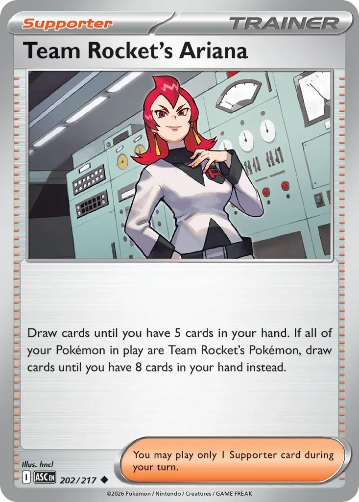 Team Rocket's Ariana Reverse Holo