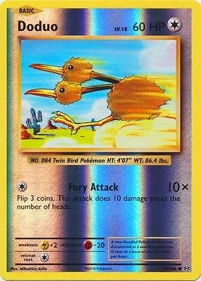 Doduo [Reverse Holo] #69 Pokemon Evolutions