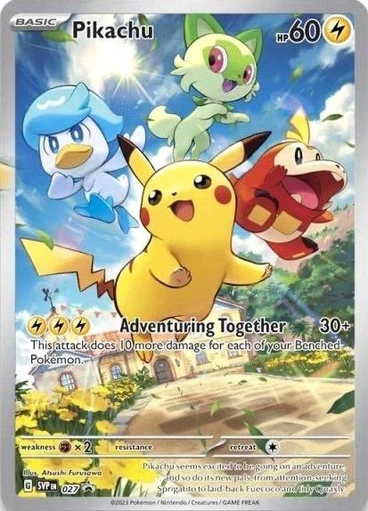 Pikachu SVP / 027 Pokemon Promo