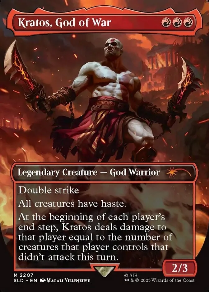 Secret Lair: Kratos, God of War (2207 - Non-Foil)