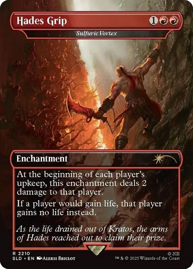 Secret Lair: Sulfuric Vortex (2210 - Hades Grip - Non-Foil)