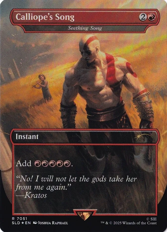 Secret Lair: Seething Song (7051 - Calliope's Song - Non-Foil)