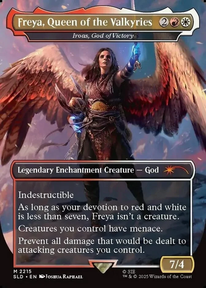 Secret Lair: Iroas, God of Victory (2215 - Freya, Queen of the Valkyries - Non-Foil)