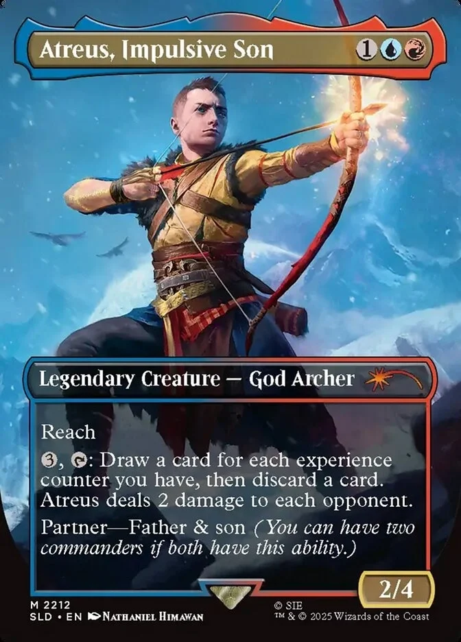 Secret Lair: Atreus, Impulsive Son (2212 - Non-Foil)