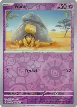 Abra Reverse Holo