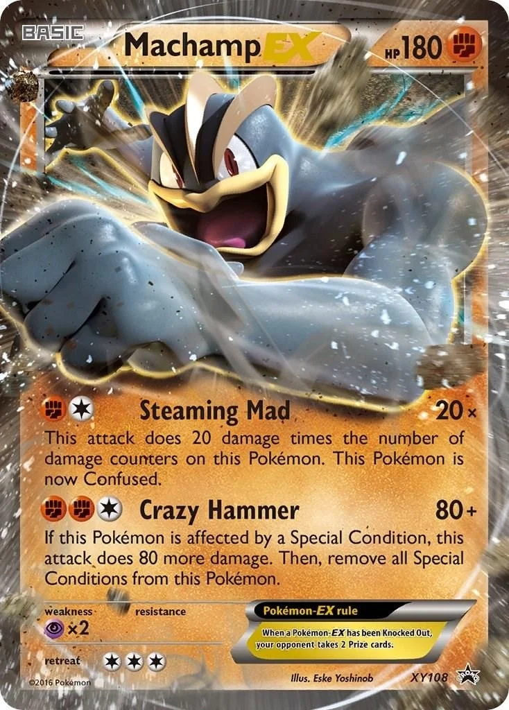 Machamp EX XY108 Pokemon Promo
