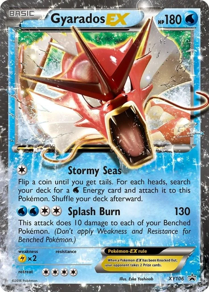 Gyarados EX XY106 Pokemon Promo