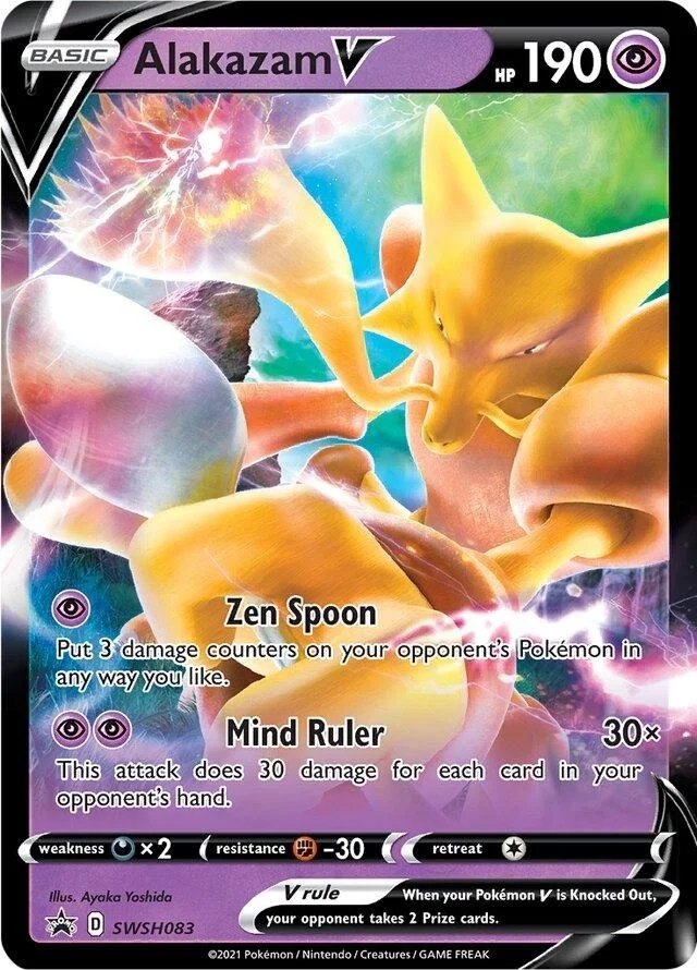 Alakazam V SWSH083 Pokemon Promo