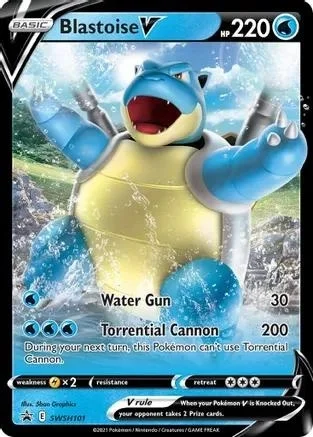 Blastoise V SWSH101 Pokemon Promo