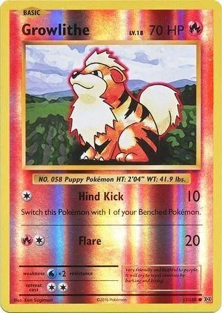 Growlithe [Reverse Holo]