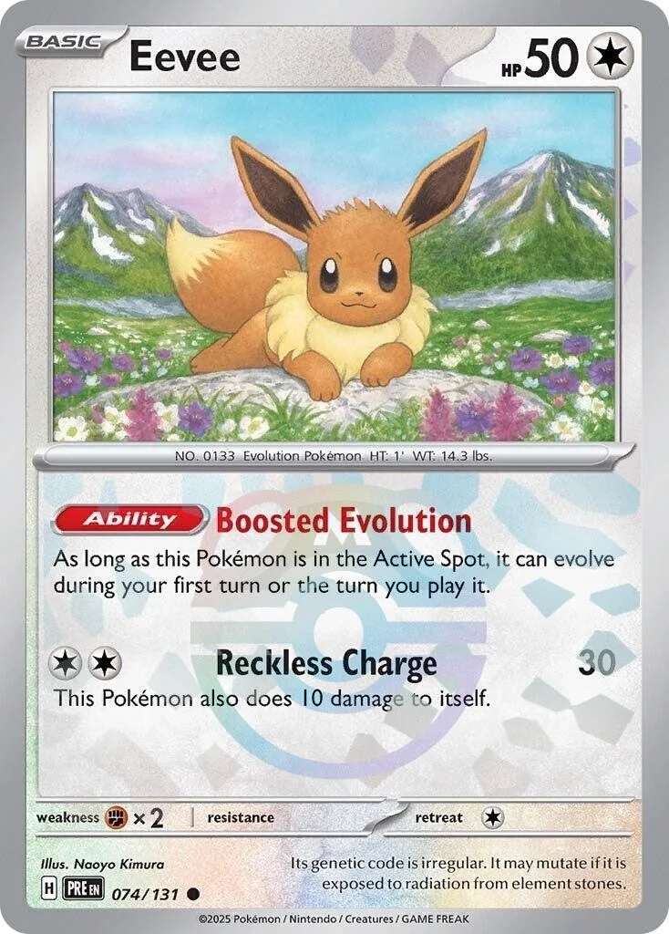 Eevee [Master Ball] Reverse Holo