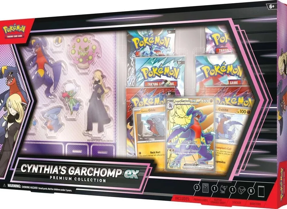 Cynthia's Garchomp Ex Premium Collection