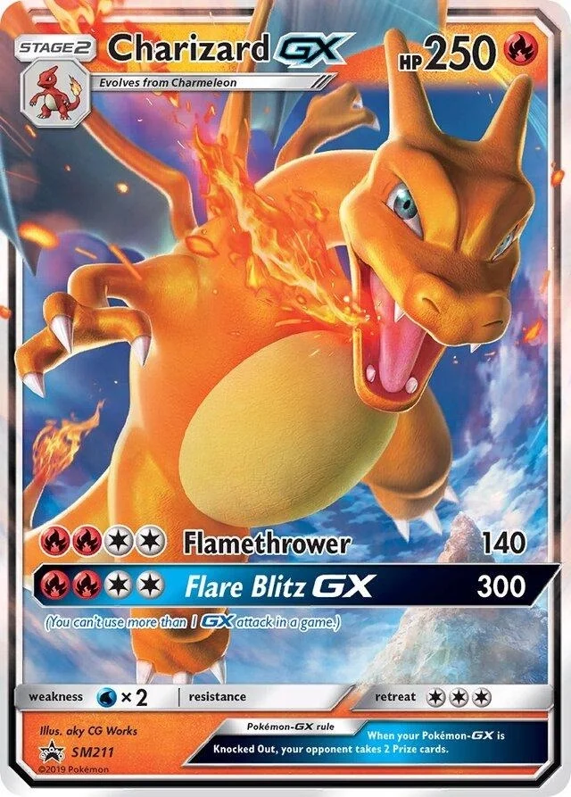 Charizard GX SM211 Pokemon Promo