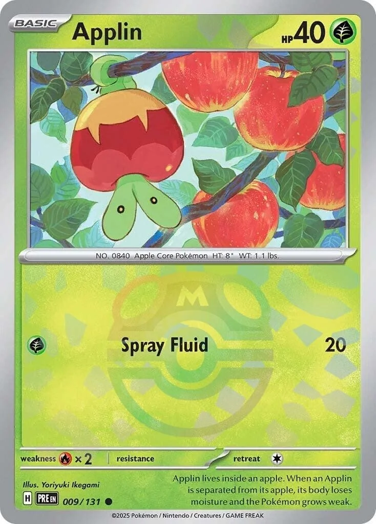 Applin [Master Ball] Reverse Holo