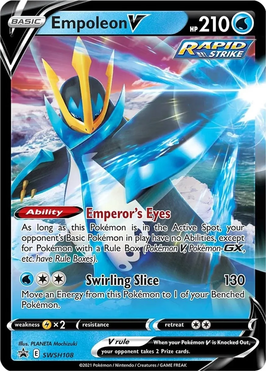 Empoleon V SWSH108 Pokemon Promo