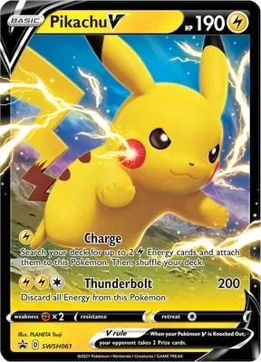 Pikachu V SWSH061 Pokemon Promo