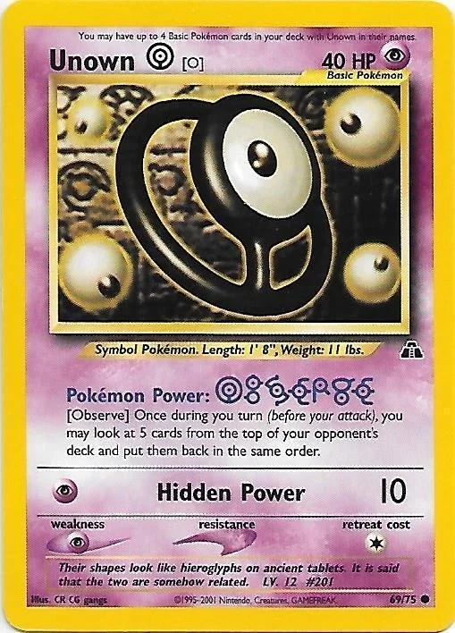 Unown O