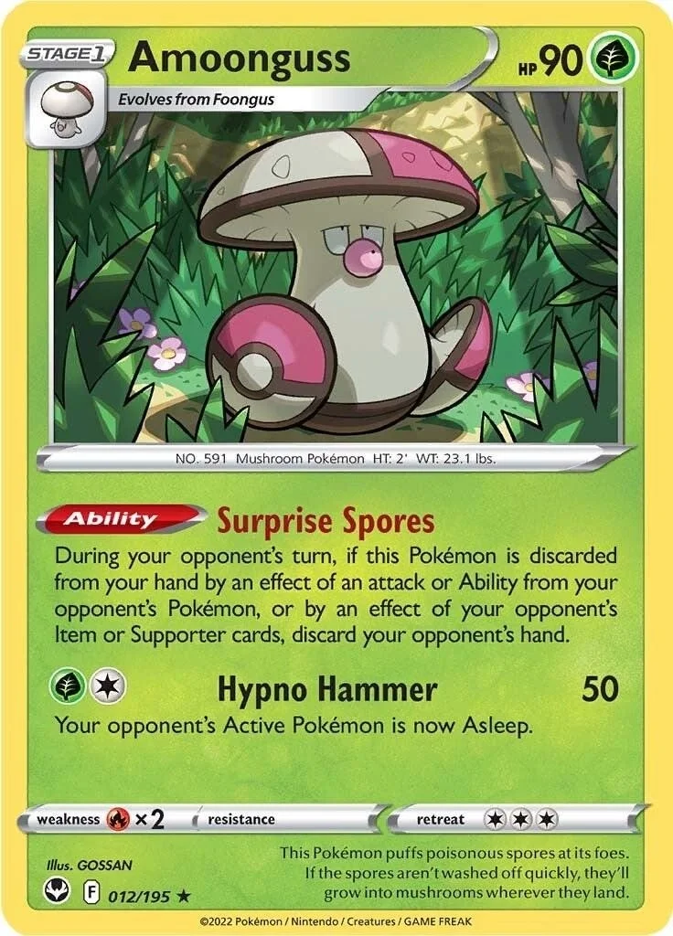 Amoonguss Reverse Holo