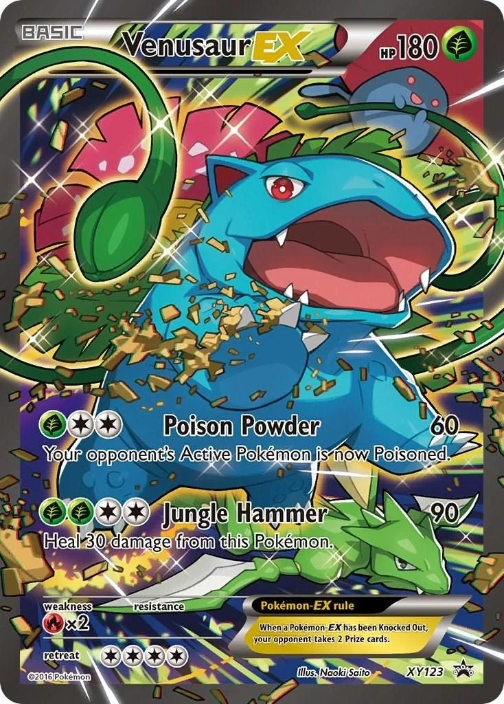 Venusaur EX XY123 Pokemon Promo