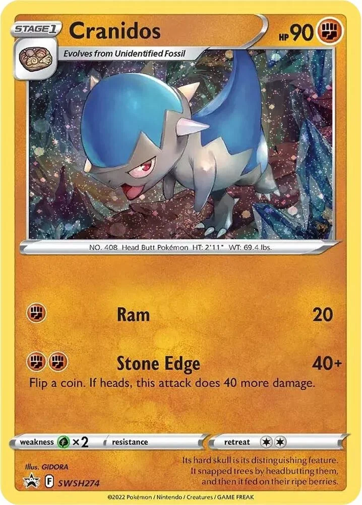 Cranidos SWSH274 Pokemon Promo