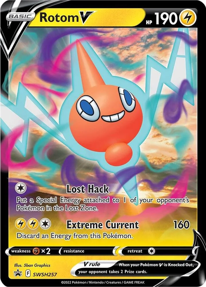 Rotom V SWSH257 Pokemon Promo